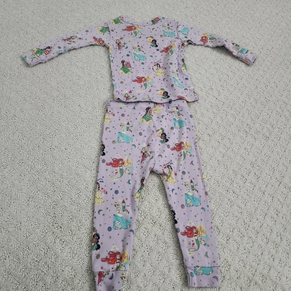 Baby Gap‎ Disney Princess Organic Cotton Pajama Set 18-24 Months